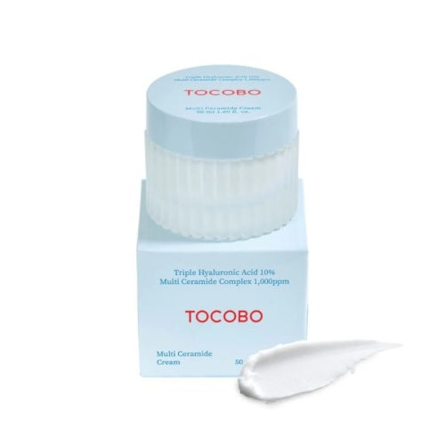 CREMA HIDRATANTE TRIPLE HYALURONIC ACID 10% 50ML - TOCOBO - Adrissa Beauty -