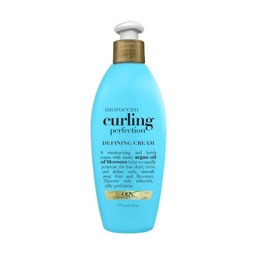 CREMA MOROCCAN DEFINING CURLING PERFECTION 177ML - OGX - Adrissa Beauty - Cuidado capilar