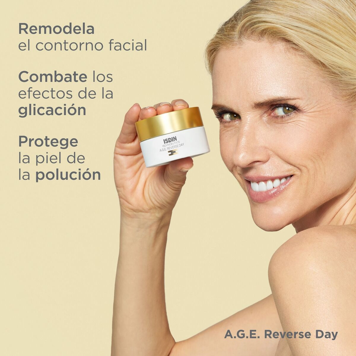 CREMA REJUVENATE AGE REVERSE DAY 50ML - ISDIN - Adrissa Beauty - Cuidado de la piel