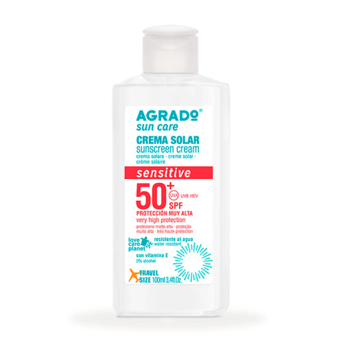 CREMA SOLAR SENSITIVE RESISTENTE AGUA SPF50+ 100ML
