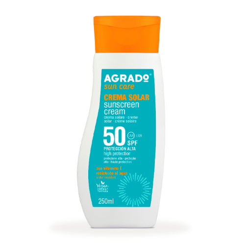 CREMA SOLAR VITAMINA E RESISTENTE AGUA 50 SPF 250ML