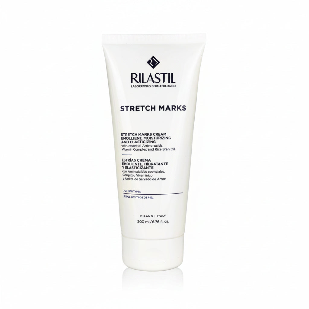 CREMA STRETCH MARKS ESTRIAS ELASTIZANTE 200ML - RILASTIL - Adrissa Beauty - Cuidado de la piel
