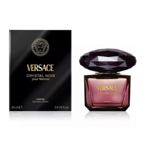 CRYSTAL NOIR PARFUM 90ML - VERSACE - Adrissa Beauty - Perfume y colonias