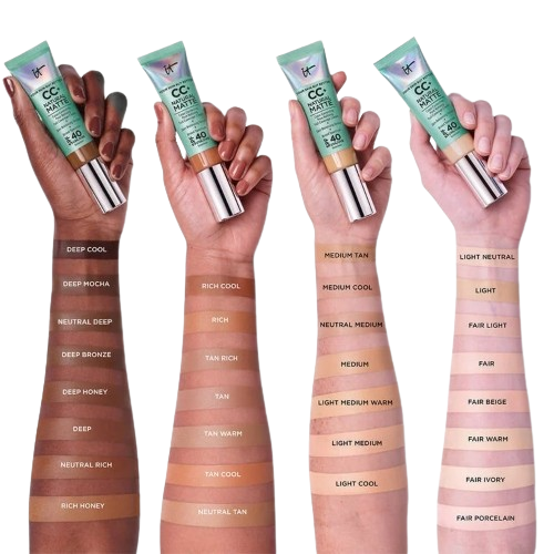 BASE CC+ CREAM MATTE LIGHT 12ML - IT COSMETICS - Adrissa Beauty - Maquillaje