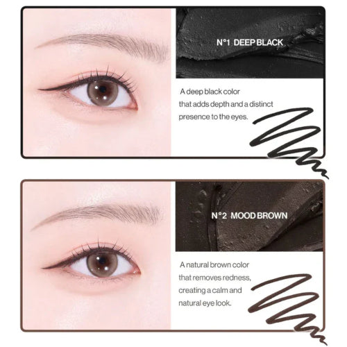 DELINEADOR OJOS EASY GLIDE N1 DEEP BLACK - UNLEASHIA - Adrissa Beauty - Maquillaje