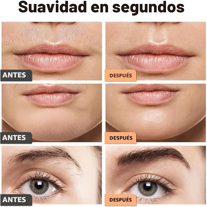 DEPILADOR 2IN1 FACIAL Y CEJAS RECARGABLE