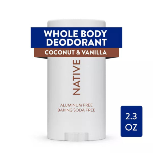 DESODORANTE CORPORAL COCONUT & VAINILLA 65GR - NATIVE - Adrissa Beauty - Cuidado de la piel