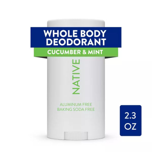 DESODORANTE CORPORAL CUCUMBER & MINT 65GR - NATIVE - Adrissa Beauty - desodorante