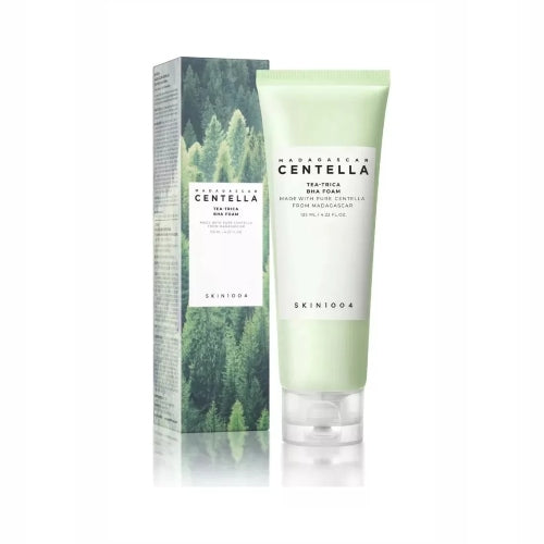 LIMPIADOR MADAGASCAR CENTELLA THEA TRICA BHA CLEANSING FOAM 125ML - SKIN1004 - Adrissa Beauty - Cuidado de la piel