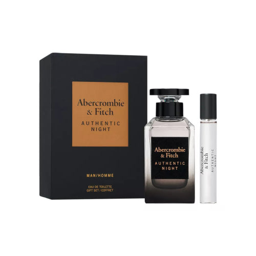 SET AUTHENTIC NIGHT 100ML 2PZAS C - ABERCROMBIE - Adrissa Beauty - Perfumes y colonias
