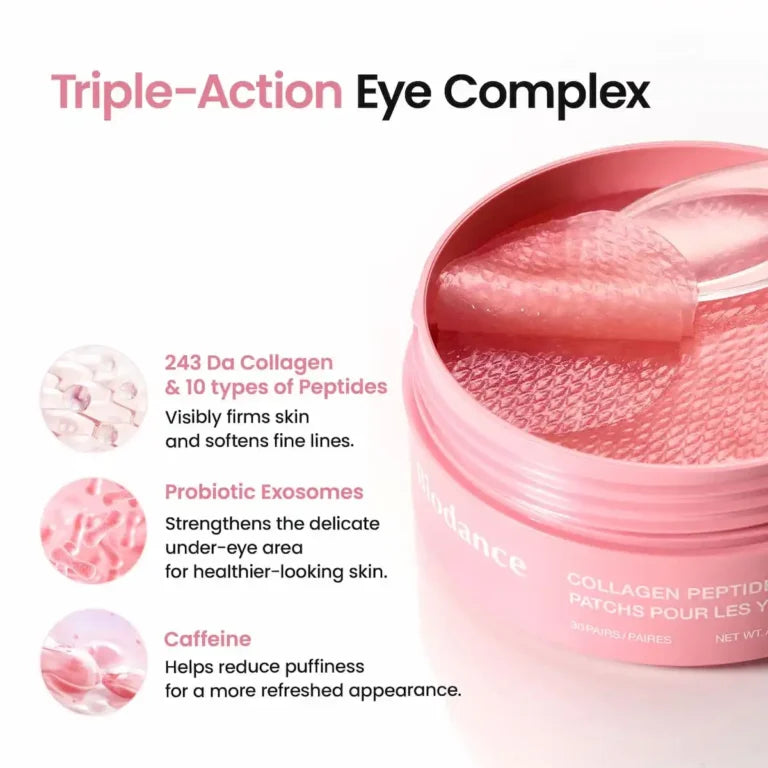 PARCHES OJOS COLLAGEN PEPTIDE 60UNDS - BIODANCE - Adrissa Beauty - Cuidado de la piel