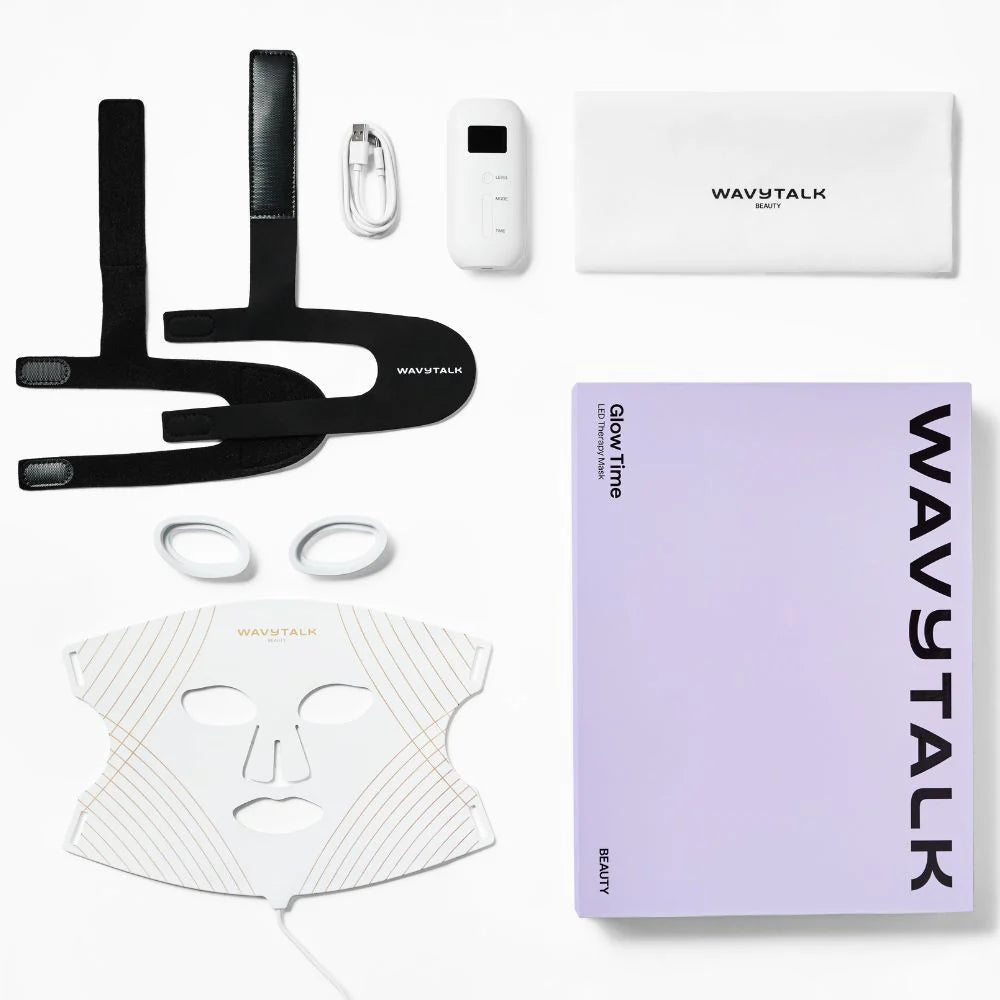 MASCARA TERAPIA LUZ ROJA LED - WAVYTALK - Adrissa Beauty - Cuidado de la piel