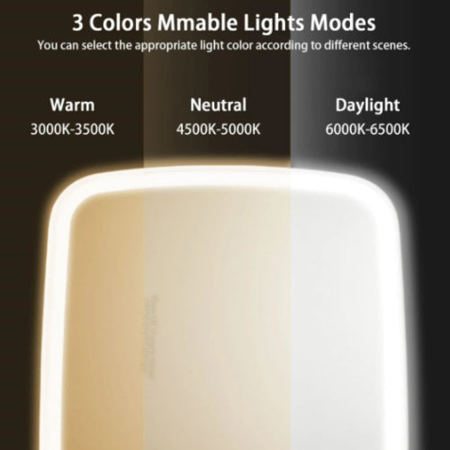 ESPEJO LED RECTANGULAR - SHEIN - Adrissa Beauty - Electrónica