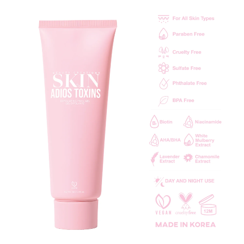 EXFOLIANTE ADIOS TOXINS PEEL GEL - BEAUTY CREATIONS - Adrissa Beauty -