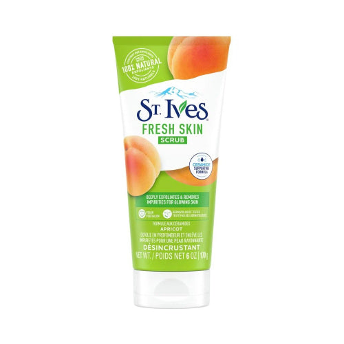 EXFOLIANTE FACIAL FRESH SKIN APRICOT 170GR - ST IVES - Adrissa Beauty - Cuidado de la piel