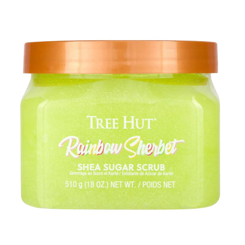 EXFOLIANTE SHEA SUGAR RAINBOW SHERBET 510GR - TREE HUT - Adrissa Beauty - Cuidado de la piel