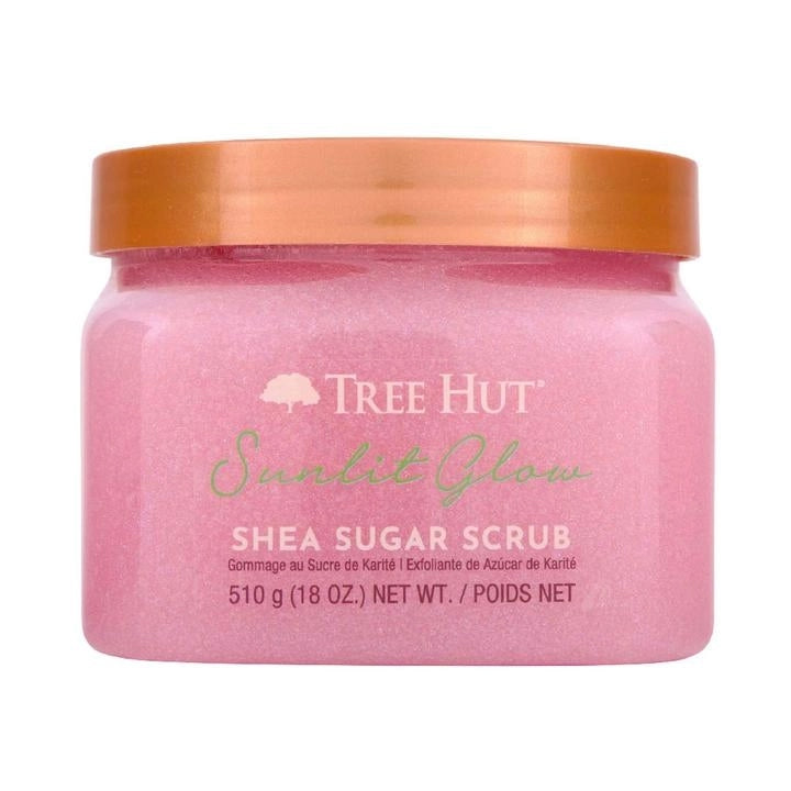 EXFOLIANTE SHEA SUGAR SUNLIT GLOW 510GR - TREE HUT - Adrissa Beauty - Cuidado de la piel