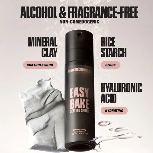 FIJADOR EASY BAKE 100ML - HUDA BEAUTY - Adrissa Beauty - Maquillaje