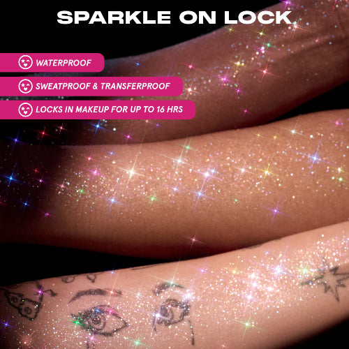 FIJADOR ON TIL DAWN GLITTER WATERPROOF 143ML - ONE SIZE - Adrissa Beauty - Maquillaje