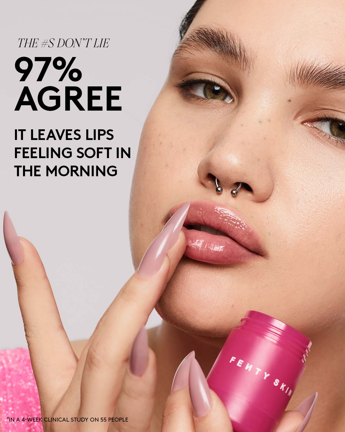 LIP MASK PLUSH PUDDIN BARBADOS CHERRY - FENTY SKIN - Adrissa Beauty - Cuidado labial