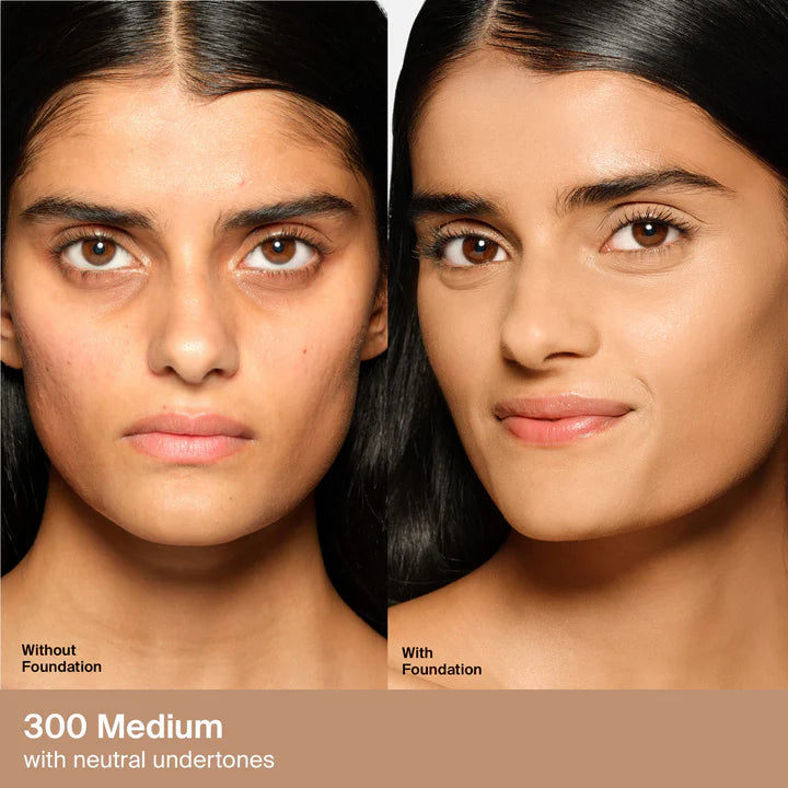 BASE TRICLONE SKIN TECH 300 MEDIUM NEUTRAL - HAUS LABS - Adrissa Beauty - Maquillaje