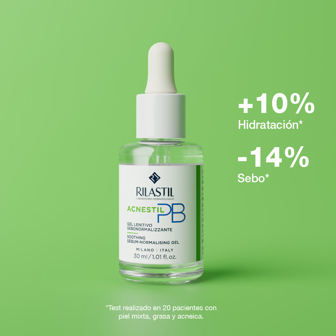 GEL CALMANTE SEBONORMALIZADOR ACNESTIL 30ML - RILASTIL - Adrissa Beauty - Cuidado de la piel