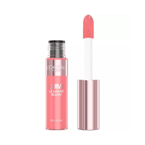 RUBOR LUMI LE LIQUID BLUSH DEWY BRIGHT PINK 605 - LOREAL - Adrissa Beauty - Maquillaje de rostro