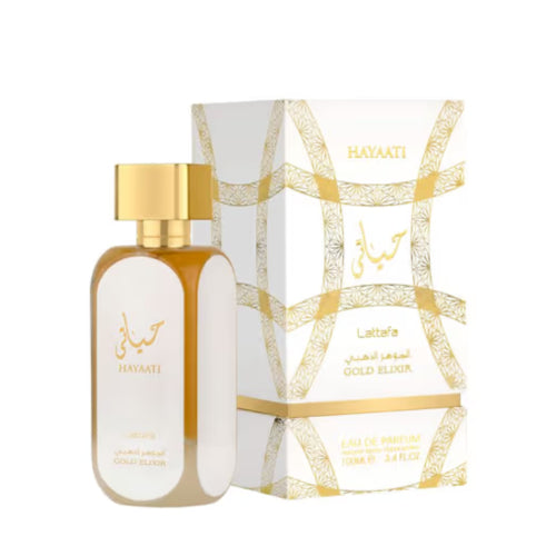 HAYAATI GOLD ELIXIR EDP 100ML U - LATTAFA - Adrissa Beauty - Perfumes y colonias