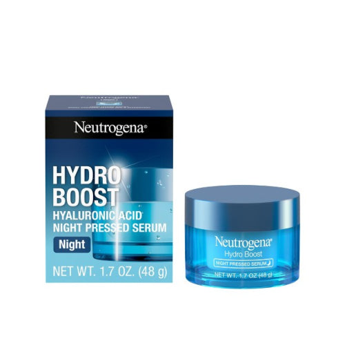 CREMA HYDRO BOOST GEL NIGHT PRESSED 1.7OZ - NEUTROGENA - Adrissa Beauty -