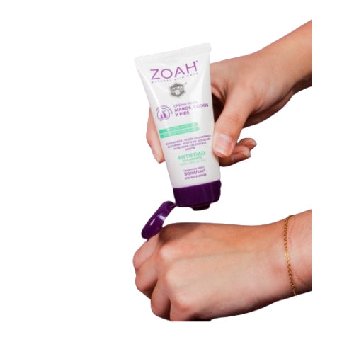 CREMA MANOS, CODOS, PIES 50ML - ZOAH - Adrissa Beauty - Cuidado de la piel