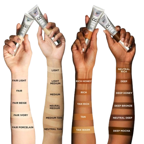 BASE CC+ CREAM RICH HONEY 32ML - IT COSMETICS - Adrissa Beauty - Maquillaje