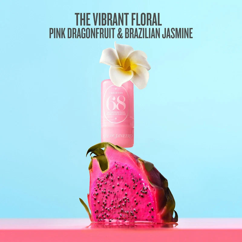 JELLY PARFUM BALM JASMINE & DRAGONFRUIT 68 - SOL DE JANEIRO - Adrissa Beauty - Perfumes y colonias