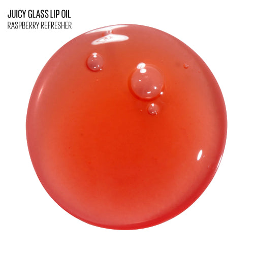 LIP OIL JUICY GLASS RASPBERRY REFRESHER 02 4ML - KAJA - Adrissa Beauty - LABIAL