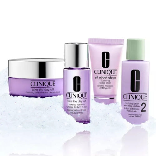 KIT COMPLETE CLEANSING 4PZAS - CLINIQUE - Adrissa Beauty -