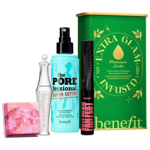 KIT EXTRA GLAM INFUSED FULL FACE 4PZAS - BENEFIT - Adrissa Beauty - maquillaje