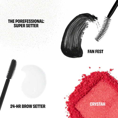 KIT EXTRA GLAM INFUSED FULL FACE 4PZAS - BENEFIT - Adrissa Beauty - maquillaje