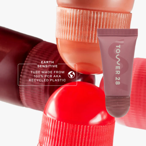 KIT LABIAL LIL SOFTIES TREATMENT 4PZAS - TOWER 28 - Adrissa Beauty - Maquillaje
