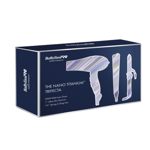 KIT BABYLISS 3PZAS SECADOR-PLANCHA-RIZADORA - BABYLISS - Adrissa Beauty -