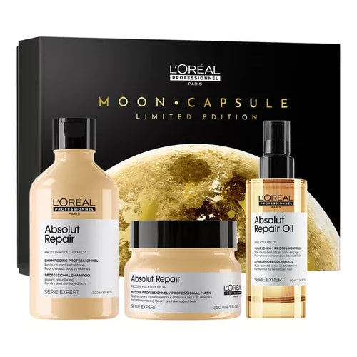 COFRE ABSOLUT REPAIR SERIEEXPERT 3PZAS - LOREAL - Adrissa Beauty - Cuidado capilar