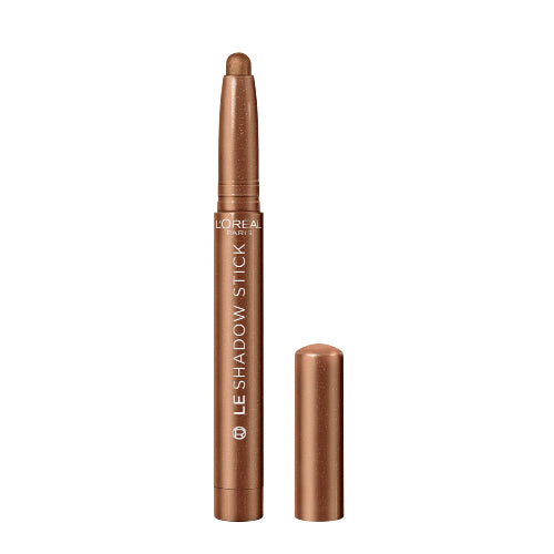 SOMBRA EN LAPIZ LESHADOW STICK 230 MAGNETIC BRONZE - LOREAL - Adrissa Beauty - maquillaje