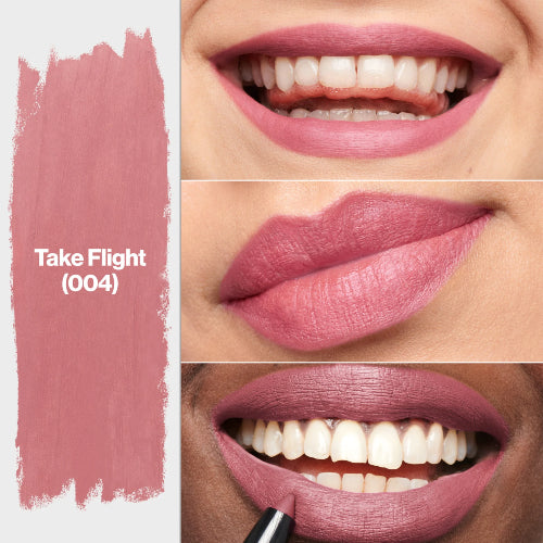 LABIAL COLORSTAY MATTE LITE CRAYON 004 TAKE FLIGHT - REVLON - Adrissa Beauty - Maquillaje