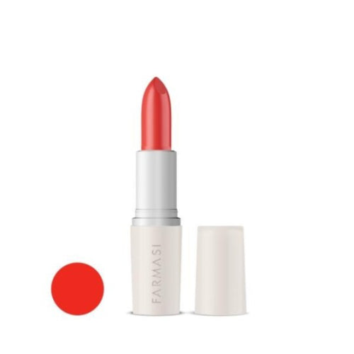 LABIAL CREAMY LIPSTICK 14 SCARLET - FARMASI - Adrissa Beauty - maquiilaje