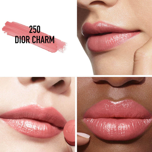 LABIAL DIOR ADDICT SHINE LIPSTICK 250 DIOR CHARM - DIOR - Adrissa Beauty - Maquillaje