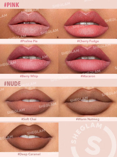 LABIAL DUO SOFT CHAI - SHEGLAM - Adrissa Beauty - Maquillaje