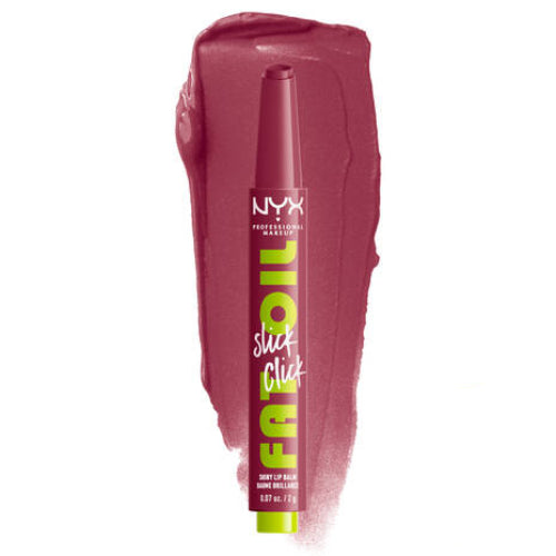 LABIAL FAT OIL SLICK CLICK 09 THATS MAJOR - NYX - Adrissa Beauty - maquillaje