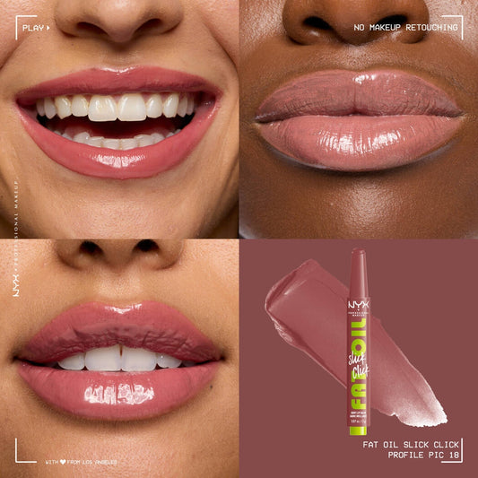 LABIAL FAT OIL SLICK CLICK 18 PROFILE PIC