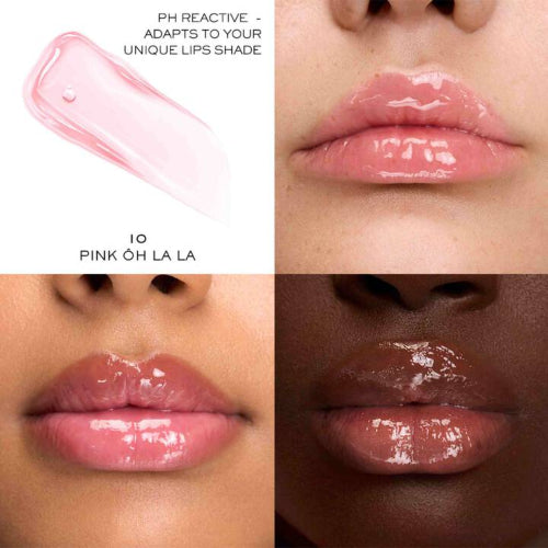 LABIAL IDOLE SQUALANE JUICYTREAT 20 PINK OH LA LA 10 - LANCOME - Adrissa Beauty - Maquillaje
