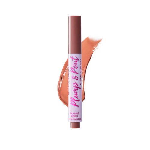 LABIAL PLUMP & POUT GLOSS GLAZING FOR U - BEAUTY CREATIONS - Adrissa Beauty - Maquillaje