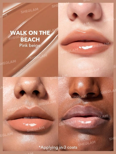 LABIAL POUT PERFECT WALK ON THE BEACH - SHEGLAM - Adrissa Beauty -