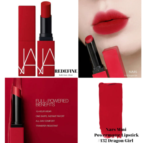 LABIAL POWERMATTE DRAGON GIRL - NARS - Adrissa Beauty - Maquillaje